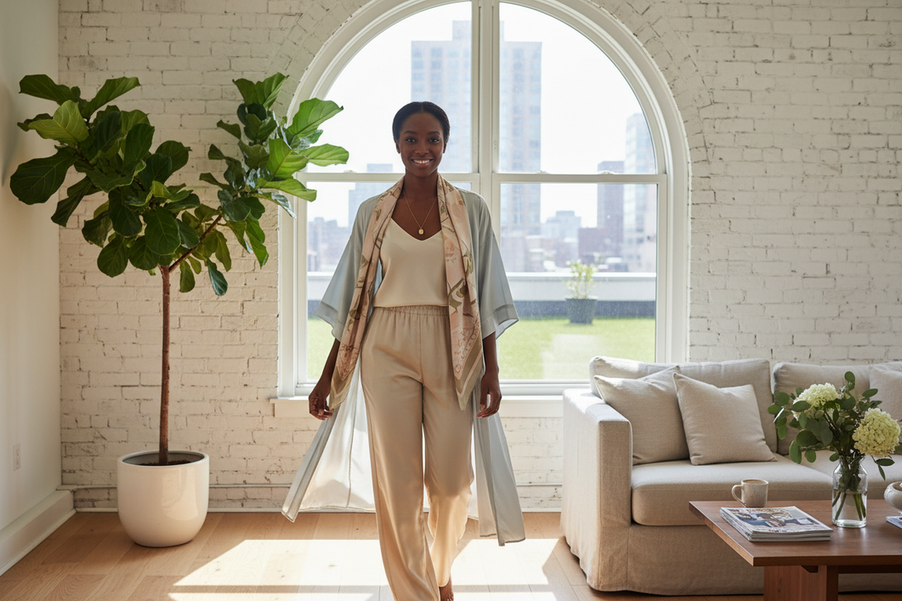 Silk Summer Layers: What to Wear Under and Over cover