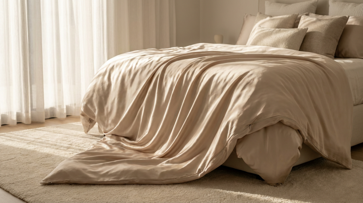 My Silk Duvet Cover Zipper Is Stuck. What Should I Do?