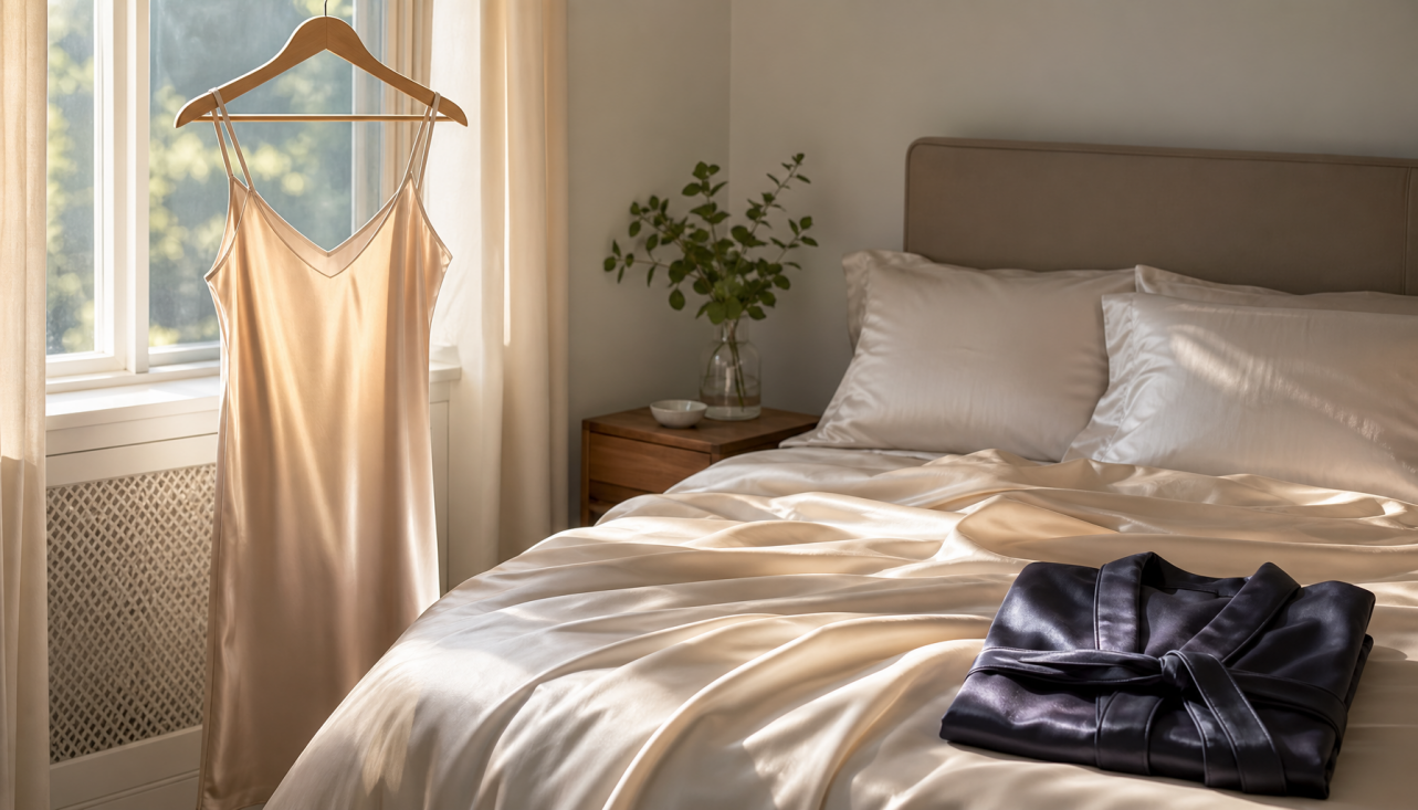 How Fabric Weight Shapes Mood and Energy at Home: Choosing the Right Silk Bedding and Sleepwear