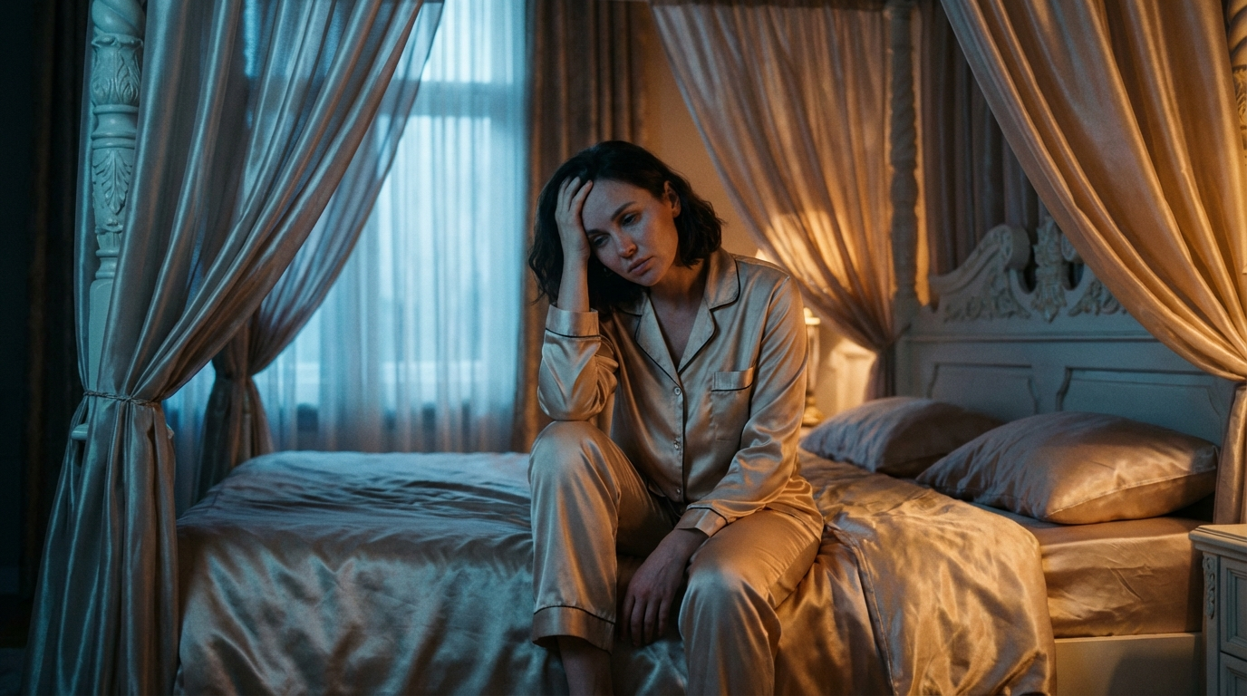 The Cortisol Curve: Why You Feel Tired but Wired at Bedtime