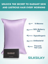 [Brown] SilkSilky  19Momme Pure Silk Pillowcase 006