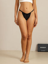 [Black] SilkSilky  Panty 003