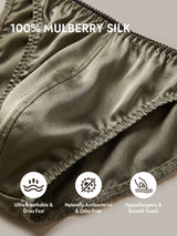 [Olive Green] SilkSilky  Men's Underwear 004
