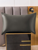 [Dark Gray] SilkSilky  22Momme Pillowcase 001