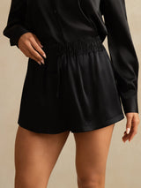 [Black] SilkSilky  Women's Shorts 004
