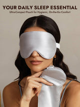 [Silver] SilkSilky  Eye Mask 006