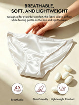 [White] SilkSilky  Panty 003