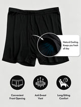 [Black] SilkSilky  Men's Underwear 003