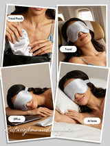 [Silver] SilkSilky  Eye Mask 007