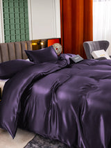 [Deep Purple] SilkSilky  22Momme Bedding Set 005