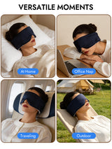 [DarkBlue+LightBlue] SilkSilky  Eye Mask 006