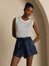[Dark Blue] SilkSilky  Women's Shorts 004