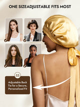 [Champagne] SilkSilky  Sleep Cap 005
