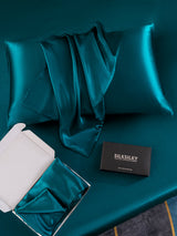 [Teal] SilkSilky  22Momme Pillowcase 006