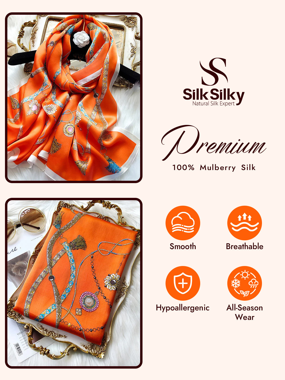 [P018] SilkSilky  Scarf 002