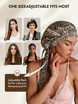 [Leopard] SilkSilky  Sleep Cap 005