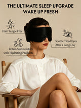 [Black] SilkSilky  Eye Mask 005