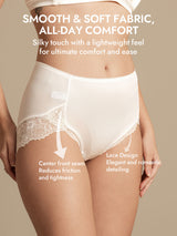 [White] SilkSilky  Panty 007