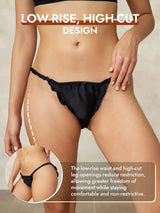 [Black] SilkSilky  Panty 005