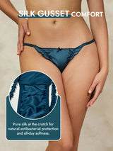 [Teal] SilkSilky  Panty 004