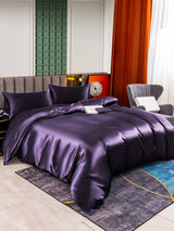 [Deep Purple] SilkSilky  22Momme Bedding Set 002