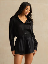 [Black] SilkSilky  Women's Shorts 003