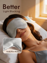 [Silver] SilkSilky  Eye Mask 004