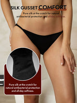 [Black] SilkSilky  Panty 004