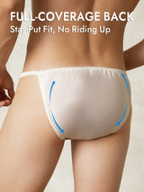 [White] SilkSilky  Men's Underwear 002