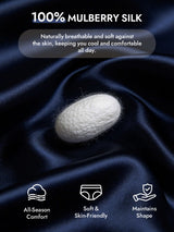 [Dark Blue] SilkSilky  Panty 003