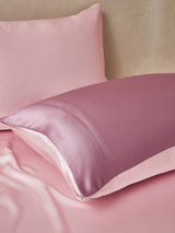 [PaleMauve+LightPink] SilkSilky  22Momme Bedding Set 003