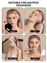 [Pale Mauve] SilkSilky  Sleep Cap 007
