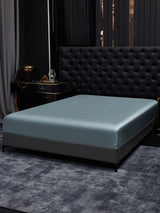[Grayish Blue] SilkSilky  22Momme Sheet 002