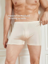 [Beige] SilkSilky  Men's Underwear 005