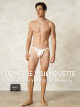 [White] SilkSilky  Men's Underwear 003