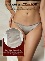 [Gray] SilkSilky  Panty 004