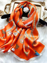 [P018] SilkSilky  Scarf 005
