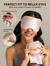 [Pink] SilkSilky  Eye Mask 003