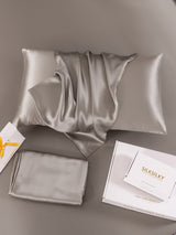 [Gray] SilkSilky  19Momme Pillowcase 006