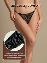 [Black] SilkSilky  Panty 004