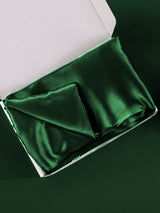 [Dark Green] SilkSilky  22Momme Pillowcase 006