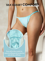 [Light Blue] SilkSilky  Panty 004