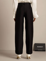 [Black] SilkSilky  Women's Pants 002