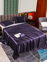 [Deep Purple] SilkSilky  22Momme Bedding Set 003