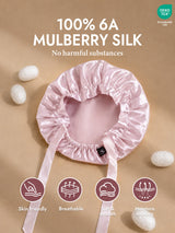 [Light Pink] SilkSilky  Sleep Cap 002