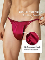 [Wine] SilkSilky  Men's Underwear 005