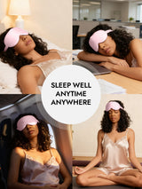 [Pink] SilkSilky  Eye Mask 007