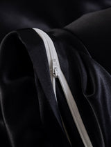 [Black] SilkSilky  19Momme Bedding Set 007