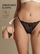 [Black] SilkSilky  Panty 005
