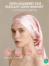 [Light Pink] SilkSilky  Sleep Cap 002